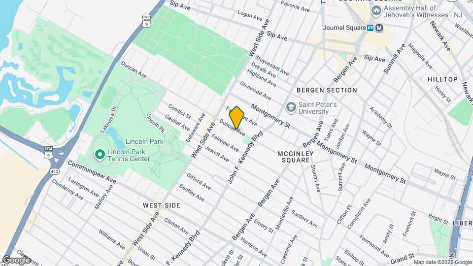 113 Duncan Ave, Unit 2B Map and Location Details