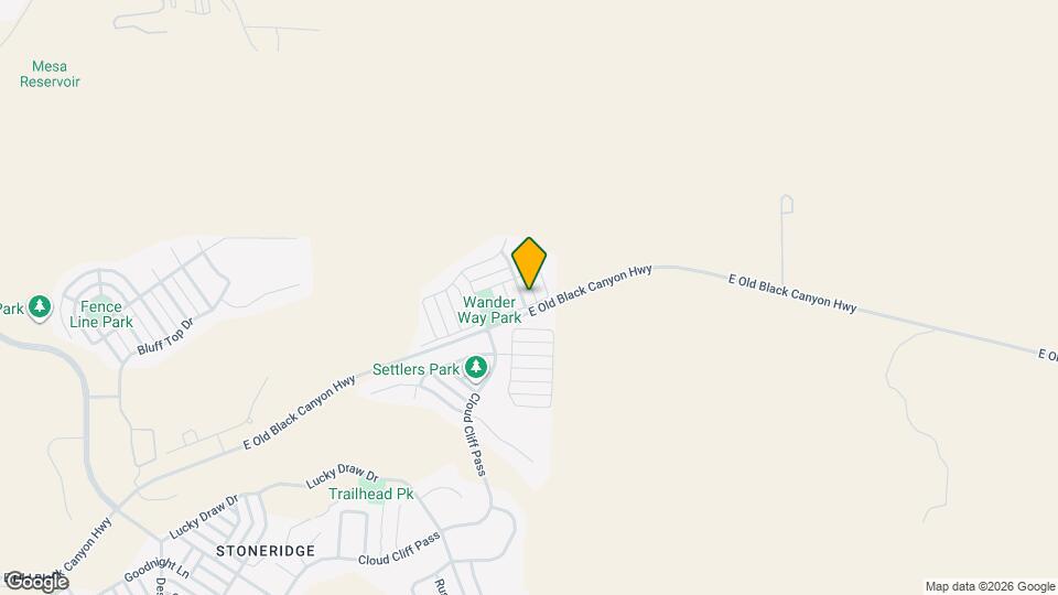 1843 N Bittersweet Way Map and Location Details