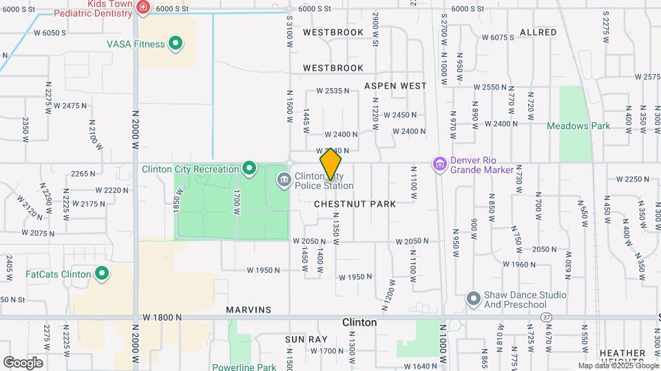 2223 N 1350 W Mapa y Detalles de la Ubicación