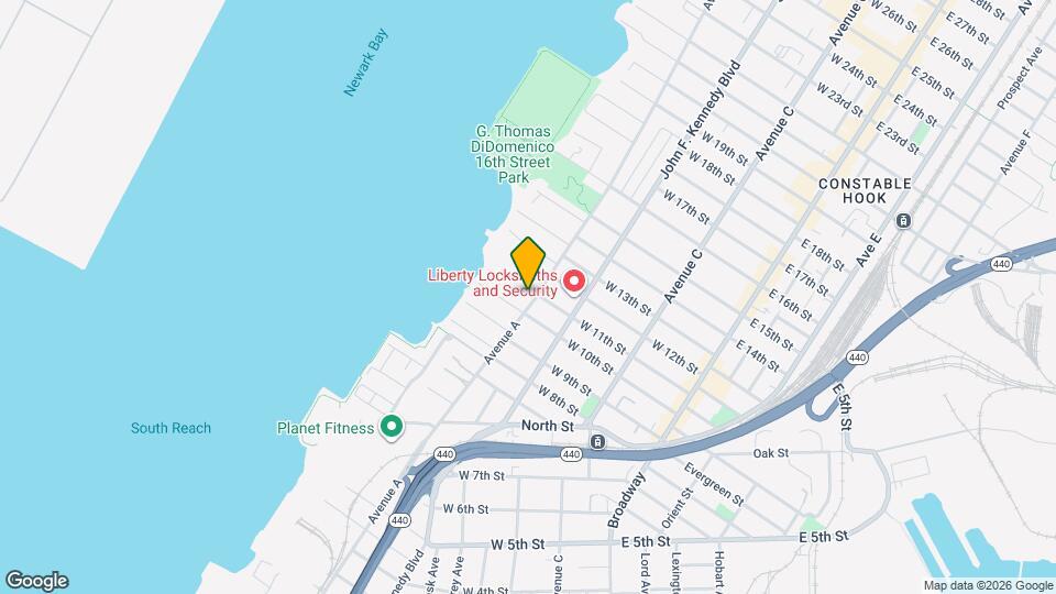 301 Avenue A Map and Location Details