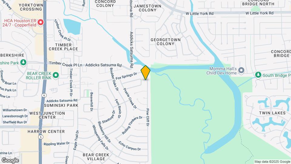 5327 Pine Cliff Dr Map and Location Details