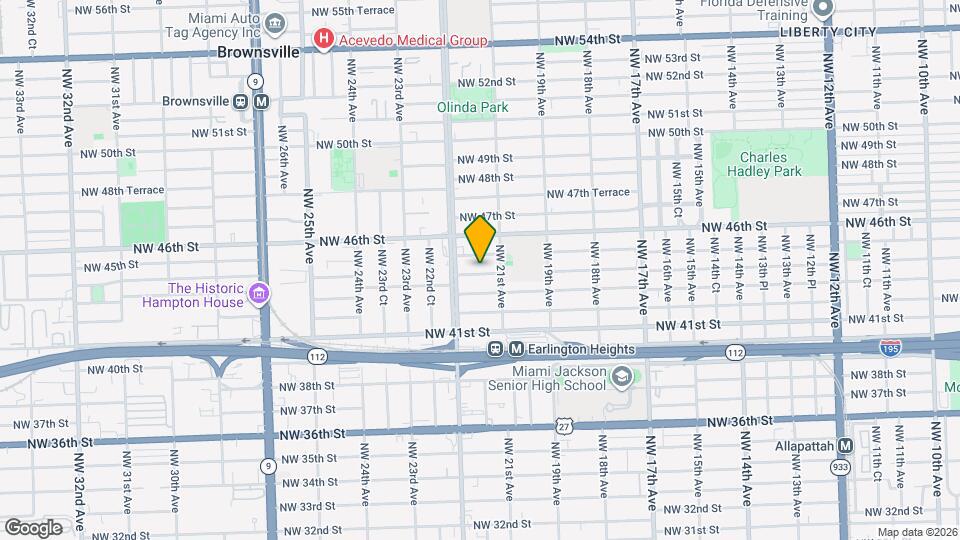 2129 NW 44th St Mapa y Detalles de la Ubicación