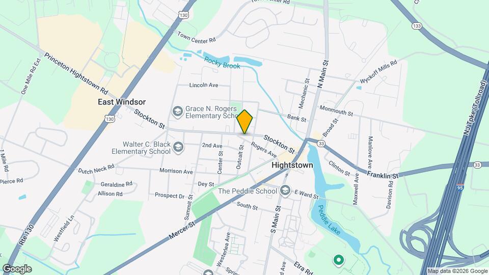 215 Stockton St, Unit 1 Map and Location Details