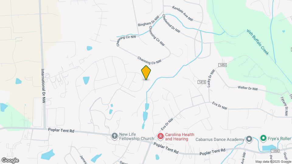 4179 Stream Dale Cir NW Map and Location Details