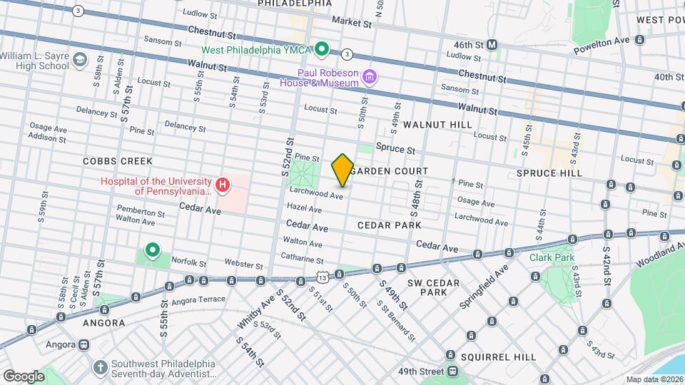 5011 Larchwood Ave Map and Location Details