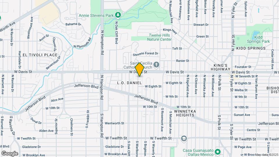 402 N Marlborough Ave Map and Location Details