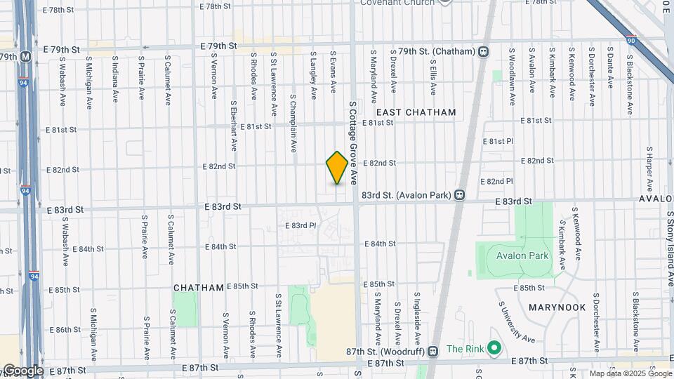 8249 S Evans Mapa y Detalles de la Ubicación