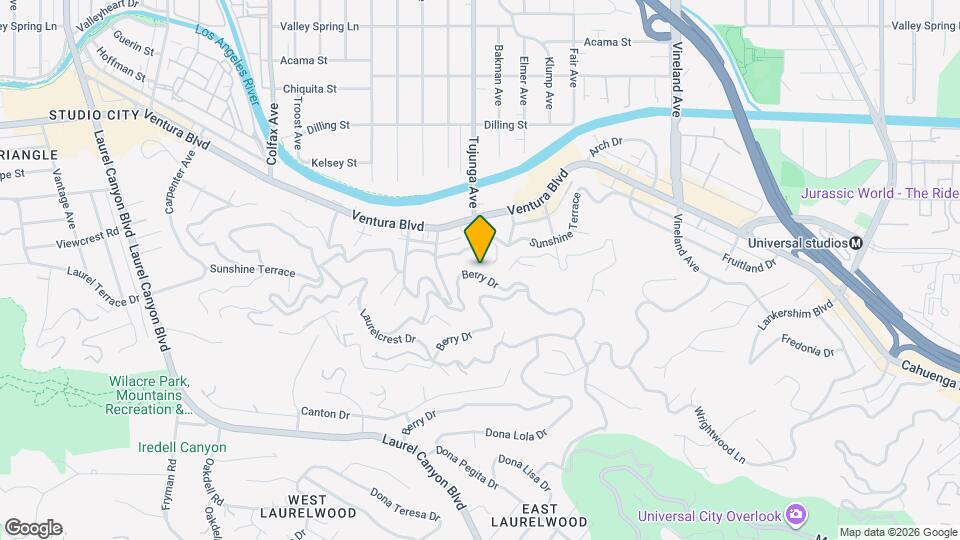 3764 Berry Dr Map and Location Details