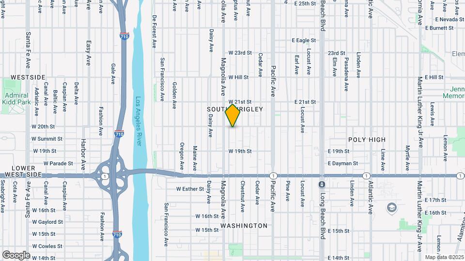 1980 Henderson Ave Mapa y Detalles de la Ubicación