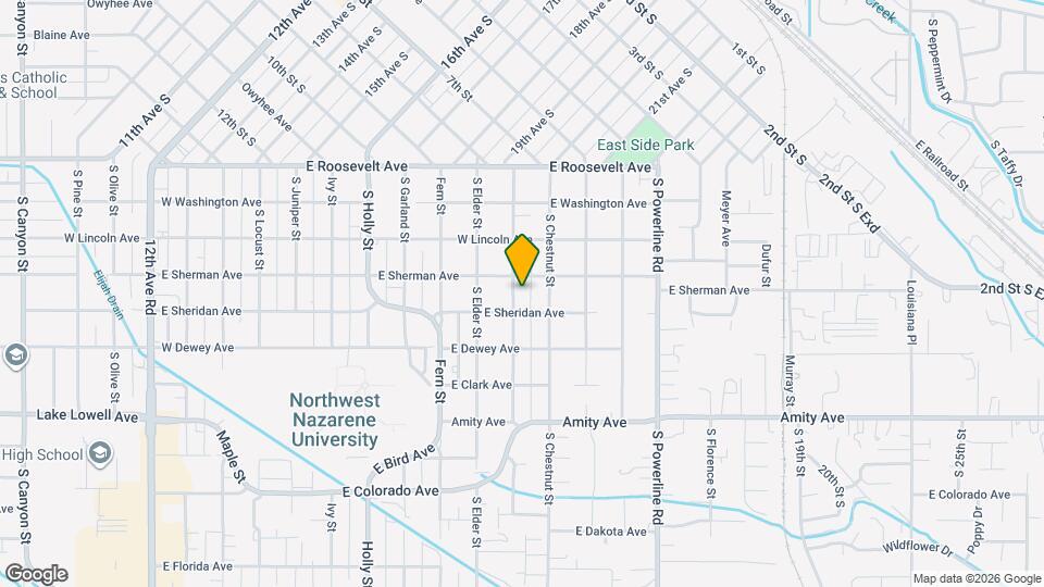 412 S Diamond St Map and Location Details