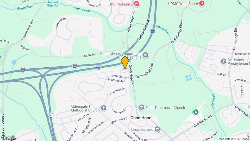 5050 Mendenhall Dr. Map and Location Details