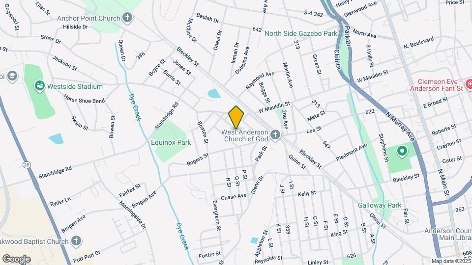 109 Simmons St Map and Location Details