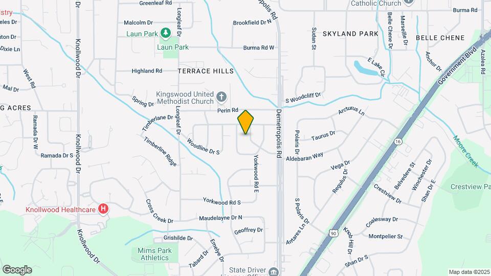 2858 Aldebaran Way W Map and Location Details