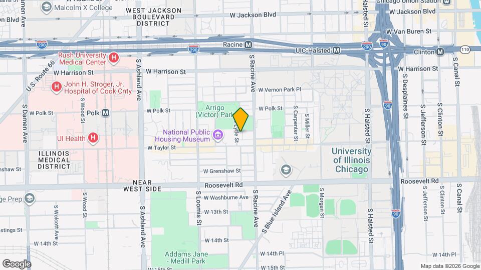 907 S Lytle St, Unit 101 Map and Location Details