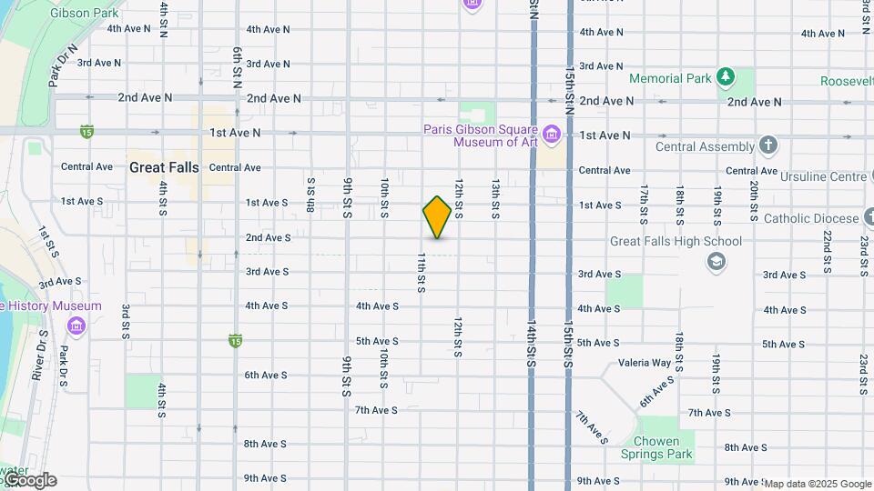 1110 2nd Ave S Map and Location Details