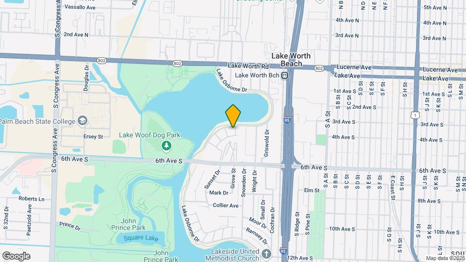 2004 Lake Osborne Dr Map and Location Details