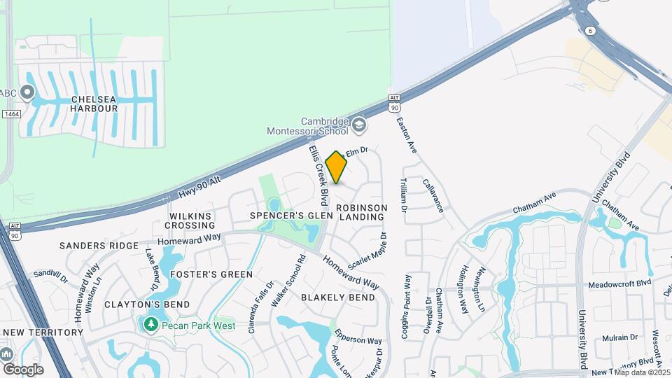 6307 Box Bluff Ct Map and Location Details