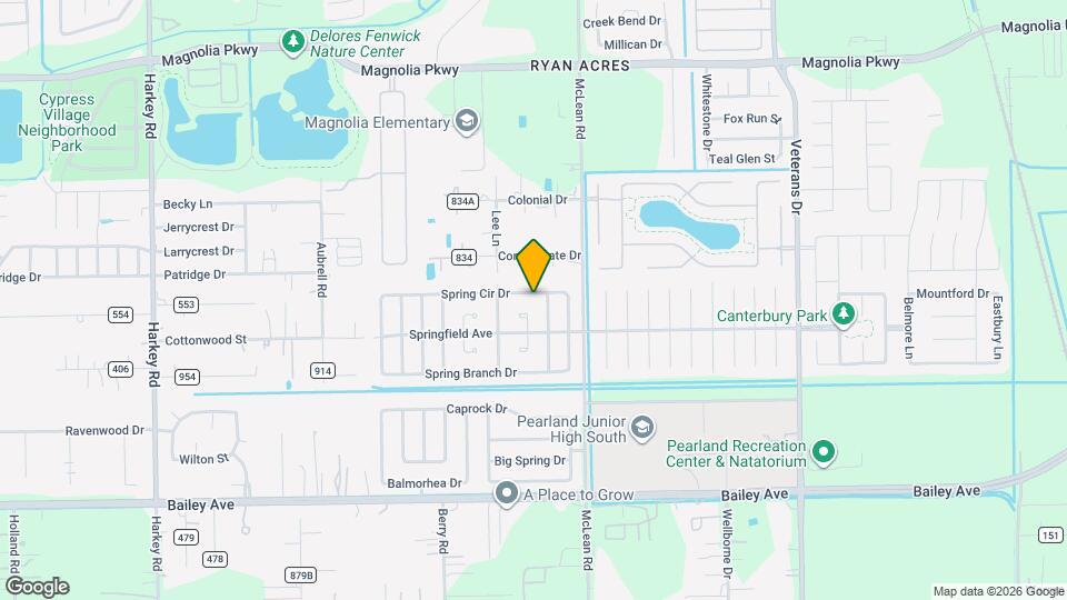 5104 Spring Cir Dr Map and Location Details