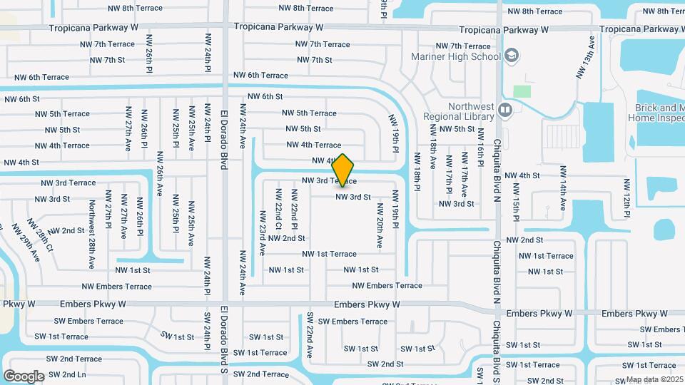 2037 NW 3rd St Map and Location Details