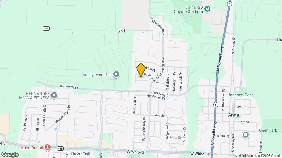 1128 Foxtail Dr Map and Location Details