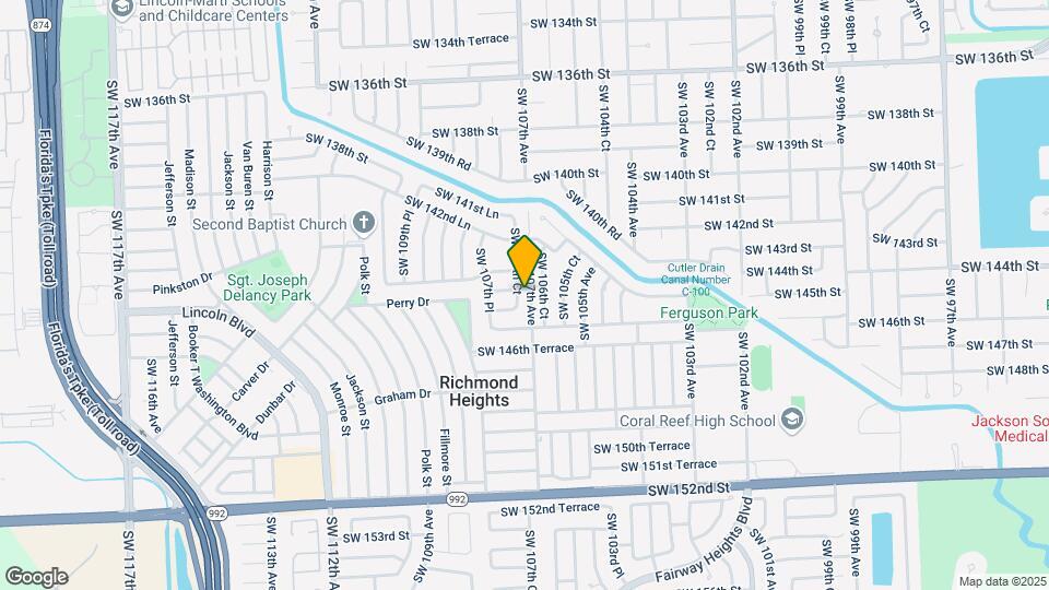 14415 SW 107th Ct Map and Location Details