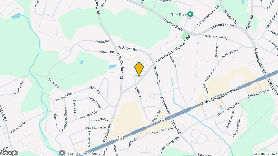 515 Fairview Rd Map and Location Details