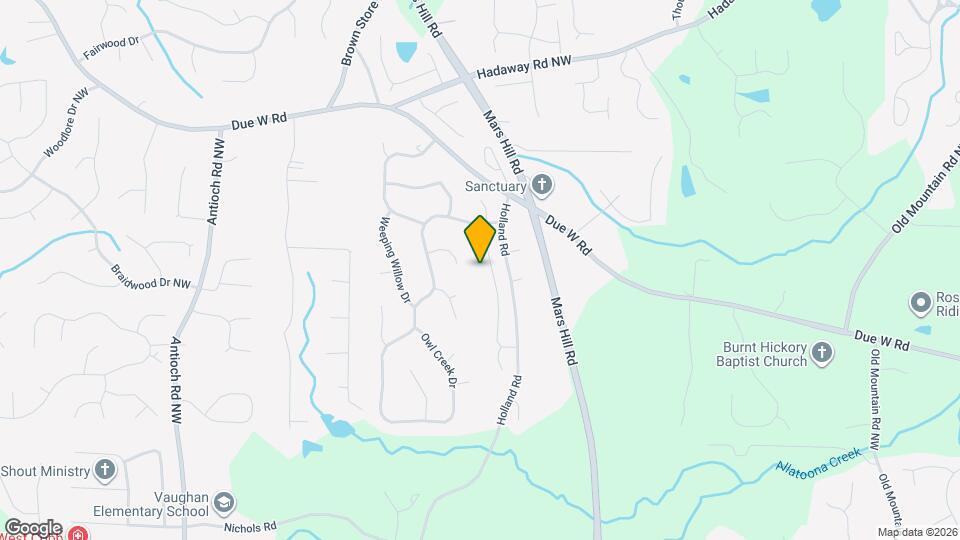 433 Holland Springs Dr Map and Location Details