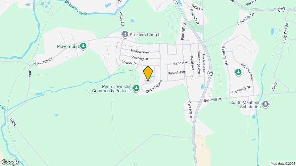 345 Cedar Holw Mapa y Detalles de la Ubicación