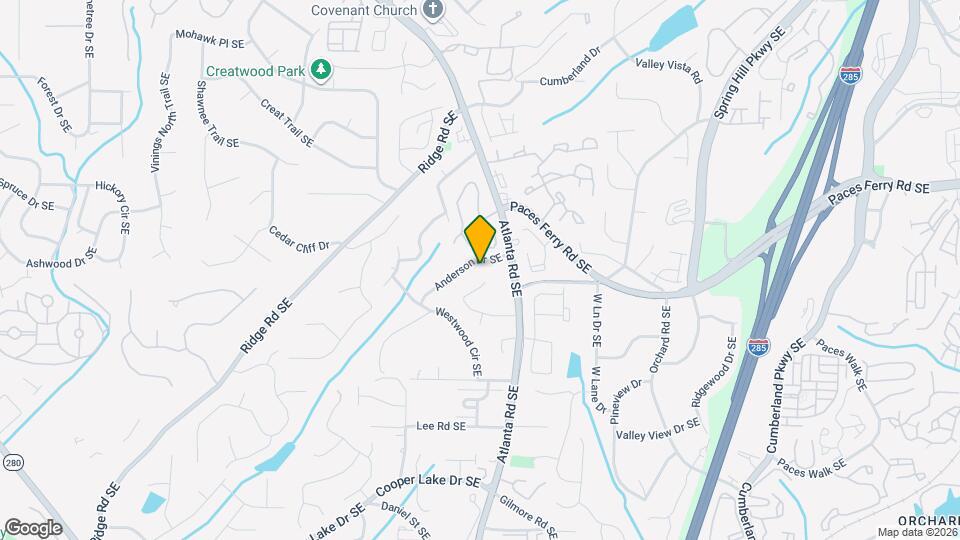 2076 Anderson Dr SE Map and Location Details