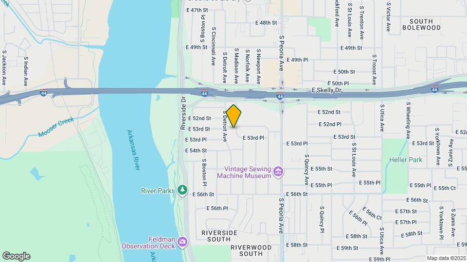 5308 S Madison Ave Map and Location Details