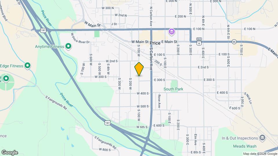 274 S 4th W Map and Location Details
