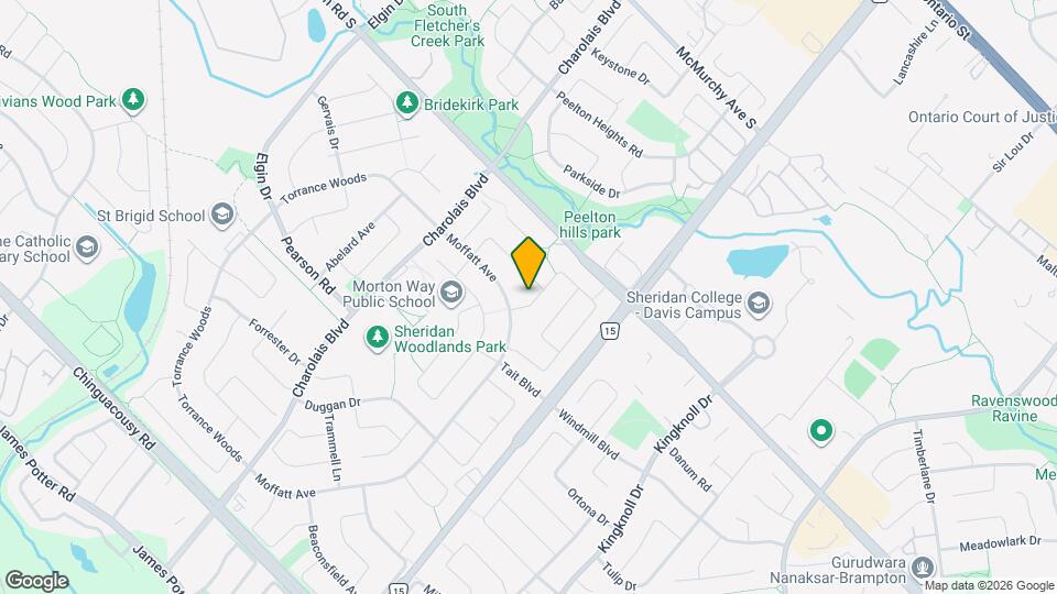 6 Banting Crescent Map and Location Details