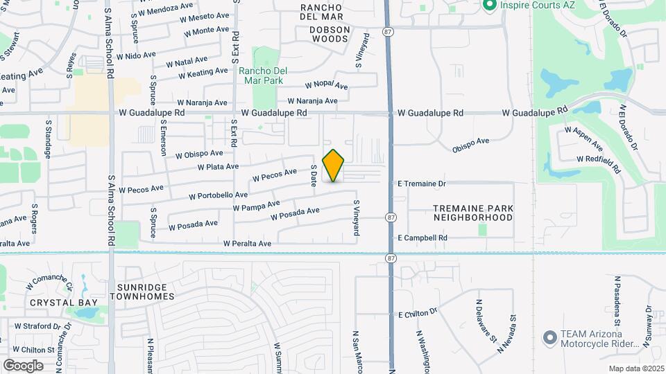 542 S Pampa Ave Map and Location Details