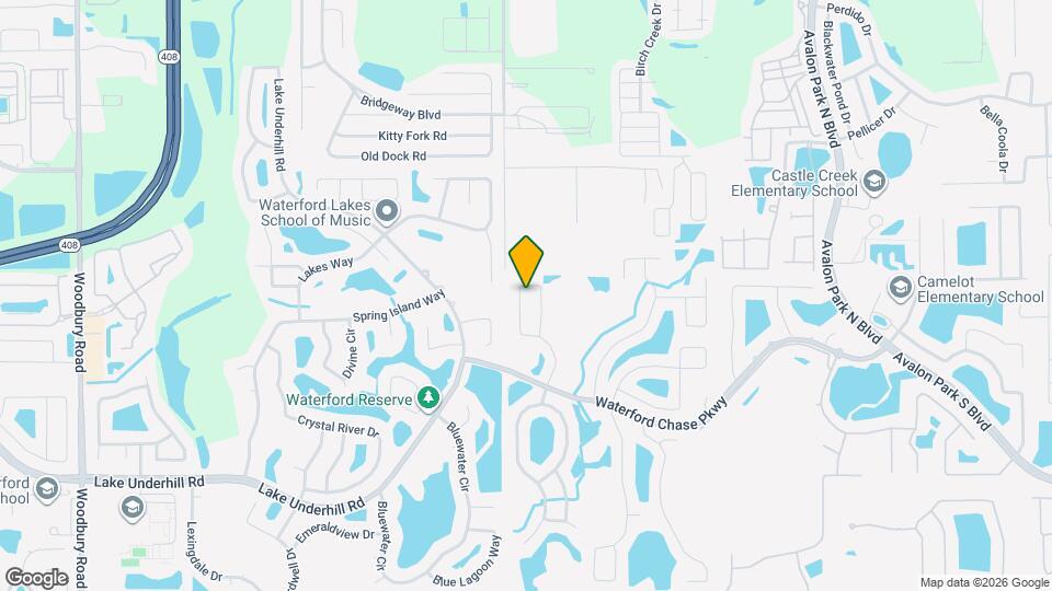 805 Magnolia Creek Cir Map and Location Details