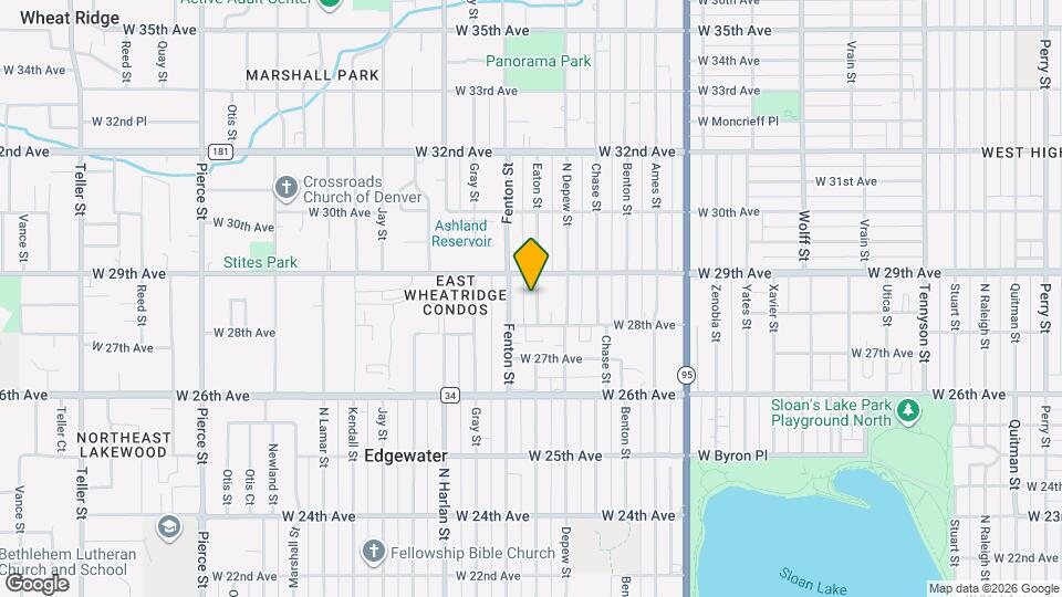 2835 Eaton St Map and Location Details