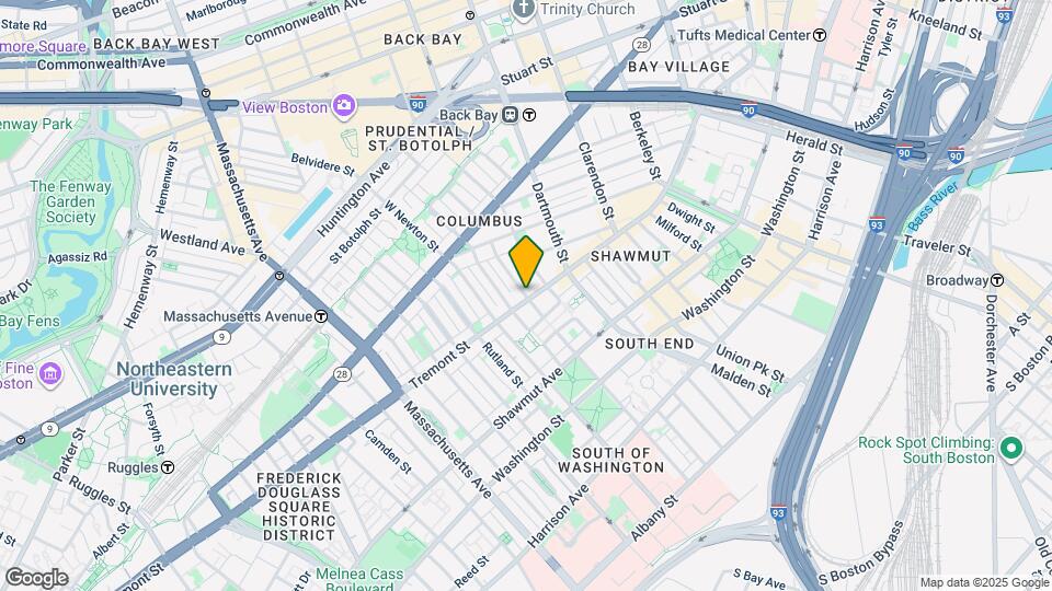 151 W Brookline St Map and Location Details