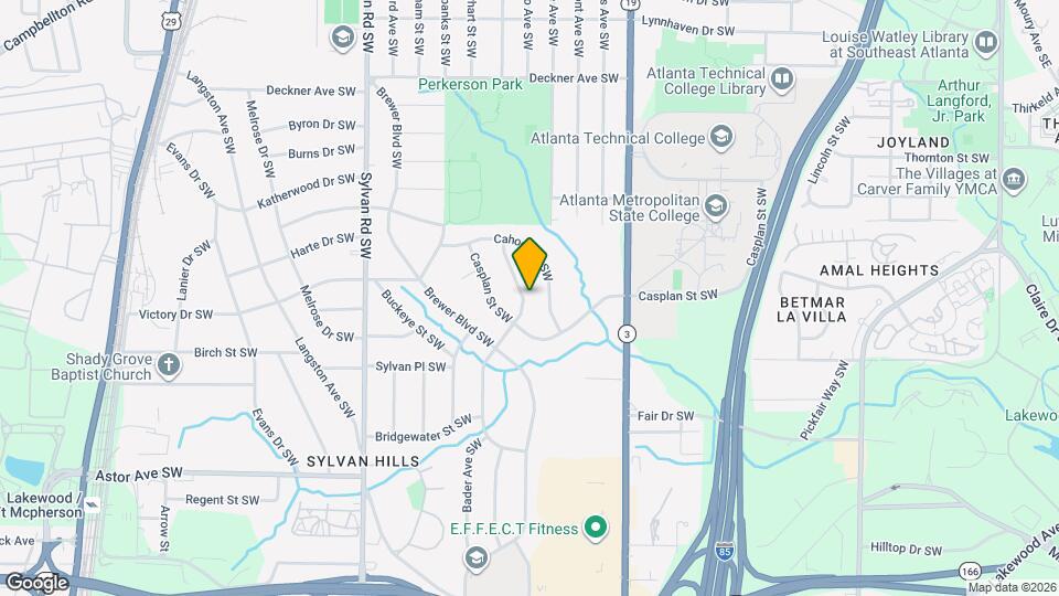 1742 Lisbon Dr SW Map and Location Details