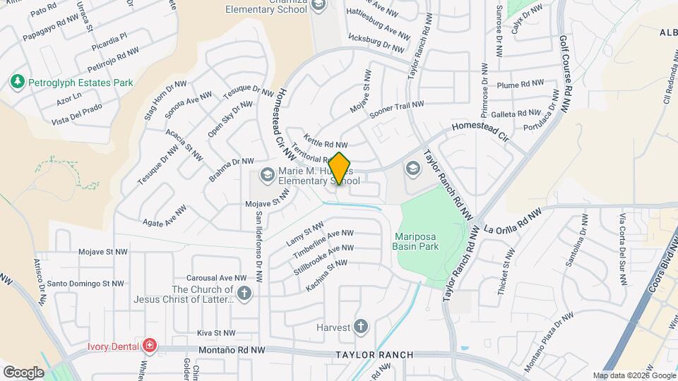 5458 Gold Rush Dr NW Map and Location Details