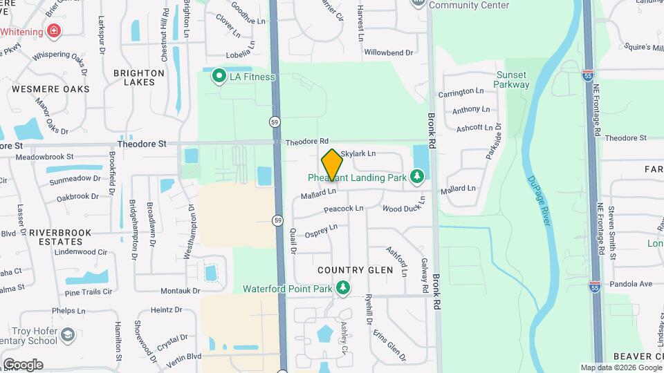 1413 Skylark Ln Map and Location Details