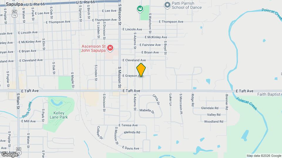 712 S Apple St Map and Location Details