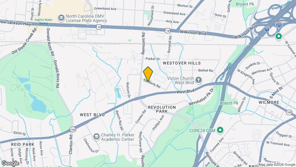 1513 Kimberly Rd Map and Location Details