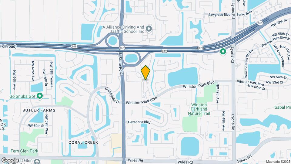5373 NW 55th Ter Map and Location Details