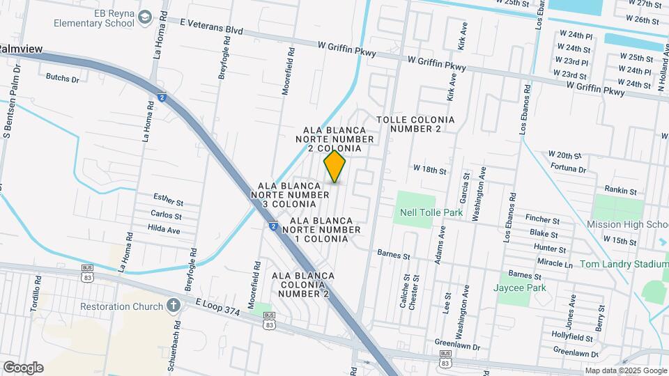 1603 Dolores Del Rio Ave Map and Location Details