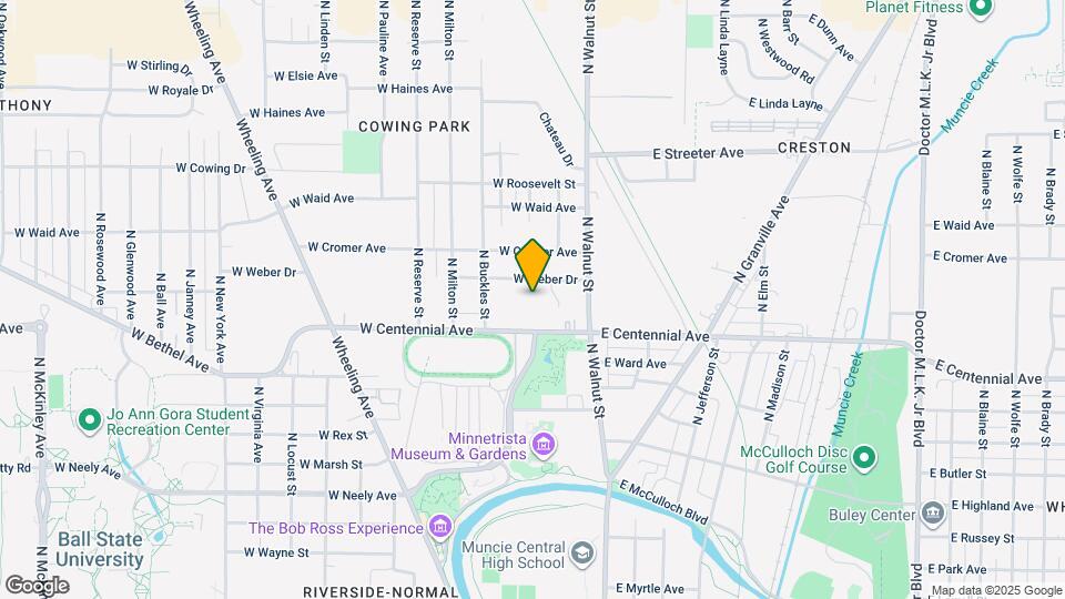 222 W Centennial Ave Map and Location Details