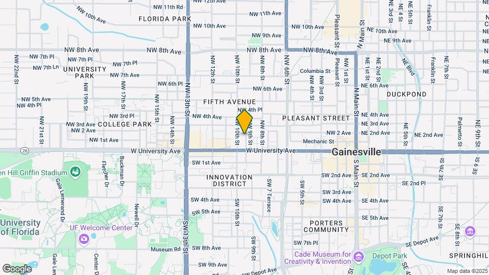 110 NW 9th Ter Map and Location Details