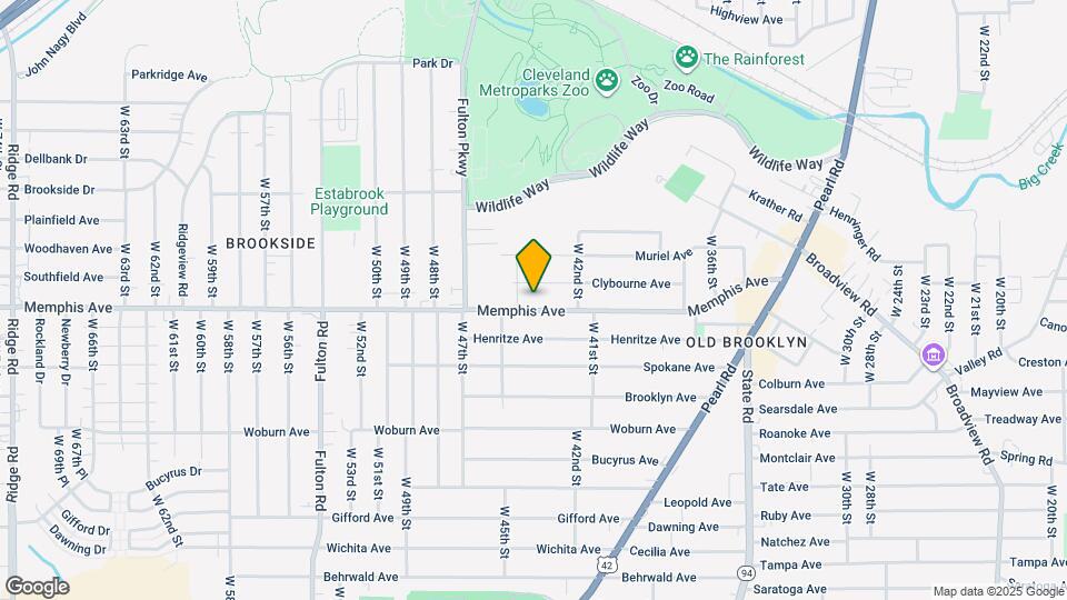 4320 Memphis Ave Mapa y Detalles de la Ubicación