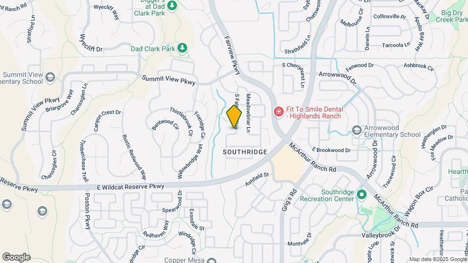10197 S Fairgate Way Map and Location Details