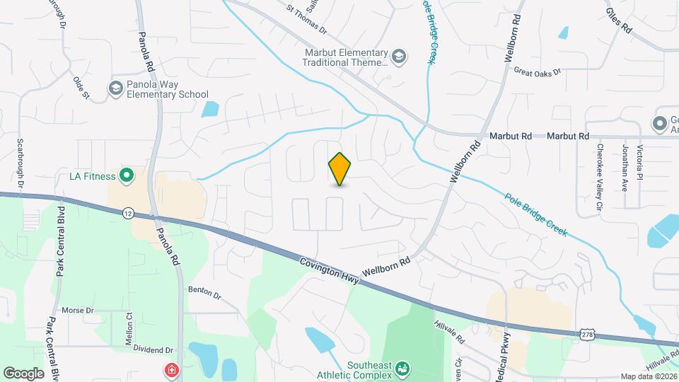 5823 Strathmoor Manor Cir Map and Location Details