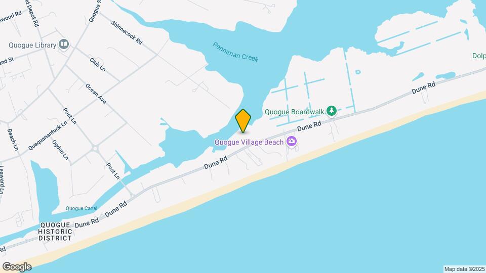 157 Dune Rd Map and Location Details