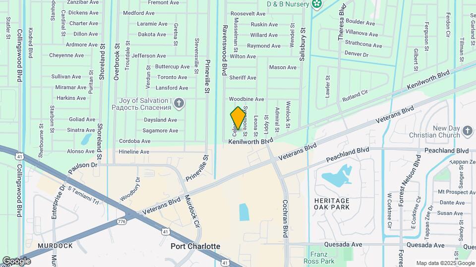 486 Celeste St Map and Location Details